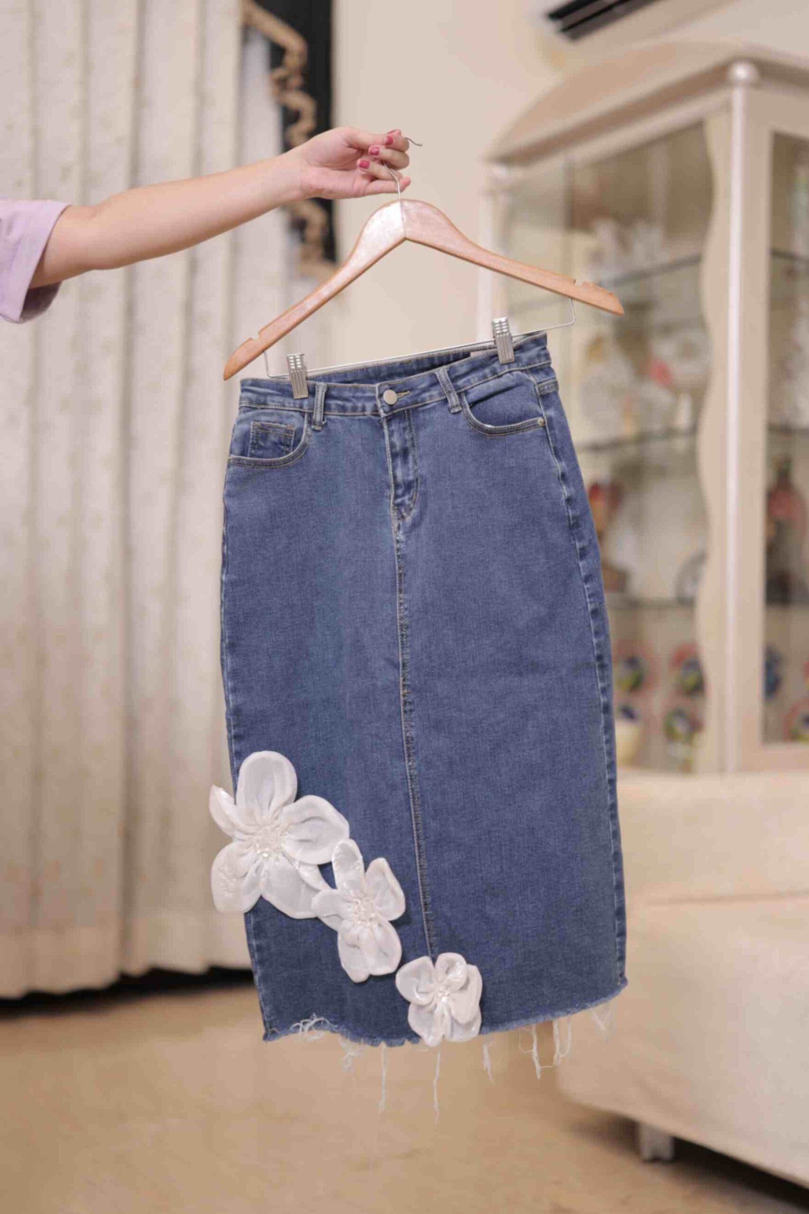 DENIM SKIRT